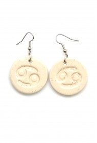 Cancer Ceramic Earrings